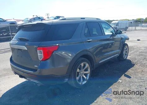 2020 Ford Explorer Platinum z USA, uszkodzony, nr VIN 1FM5K8HC2LGA79644